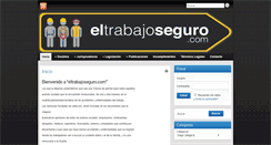 Desktop Screenshot of eltrabajoseguro.com